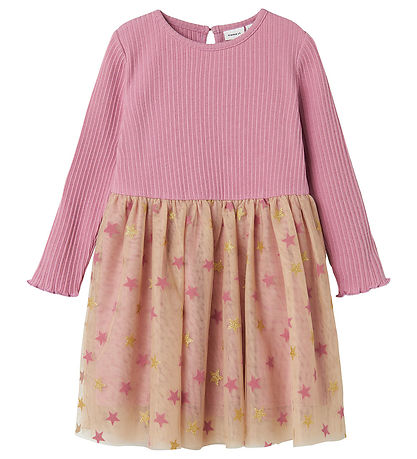 Name It Dress - NmfRaven - Mauve Orchid