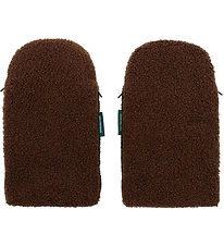 KongWalther Pram Gloves - Østerbro - Chocolate Brown tedd