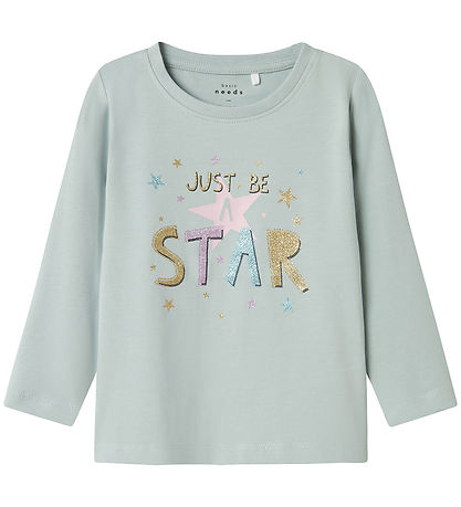 Name It Blouse - 2-Pack - NmfVix - Corsage/Gray Mist/Just Be A S