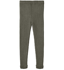 Fliink Leggings - Knitted - Benna Rib - Beetle