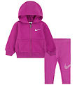 Nike Set - Cardigan/Leggings - Hot Fuchsia