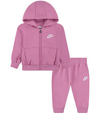 Nike Sweatset - Cardigan/Jogginghosen - Magie Flamingo