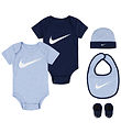 Nike Cadeaubox - Romper k/æ/Kruipschoenen/Muts/Babyslabbetje - B