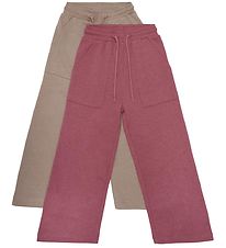 Minymo Jogginghosen - 2er-Pack - Apple Butter