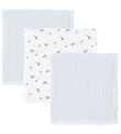 Pippe Muslin Cloths - 3-Pack - 65x65 cm - Metal Mint