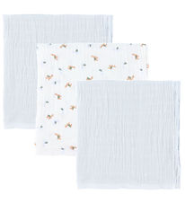 Pippe Hydrofiele Doek - 3-pack - 65x65 cm - Metaal Mint