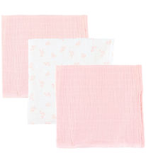 Pippi Hydrofiele Doek - 3-pack - 65x65 cm - Gesluierd Rose