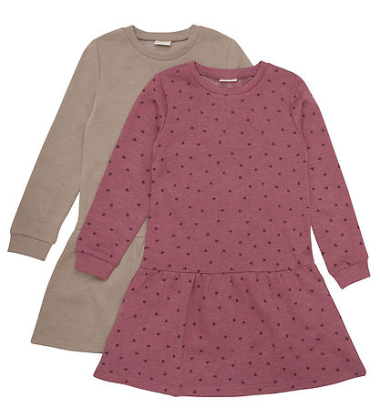 Minymo Dresses - 2-Pack - Apple Butter