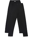 Minymo Leggings - 2-Pack - Anthracite