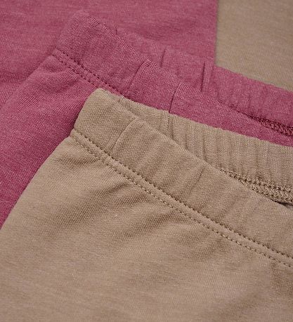 Minymo Leggings - 2-Pack - Apple Butter