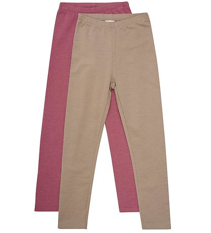 Minymo Leggings - 2-Pack - Apple Butter