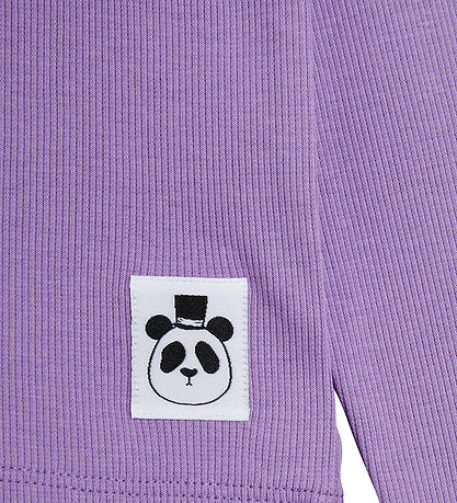 Mini Rodini Blouse - Rib - Purple