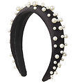 DAY ET Haarreifen - Pearl Perlen-Hari-Band - Black