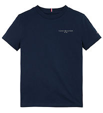 Tommy Hilfiger T-Shirt - Mini Firmenlogo - Dark Nacht Navy