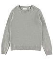 GANT Blouse - Knitted - Wool - Shield - Warm Grey