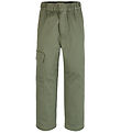Calvin Klein Trousers - Twill Skater Cargo - Dusty Olive