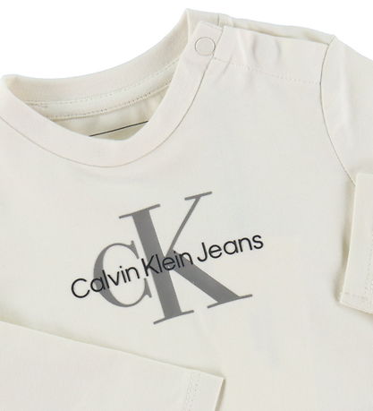 Calvin Klein Blouse - Monogram - Turtledove