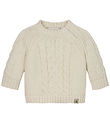 Calvin Klein Blouse - Gebreid - Kabel - Tortelduif