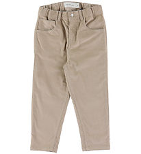 Calvin Klein Trousers - Corduroy - Rib Corduroy - Chateau Grey