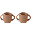 Liewood Bekers - Silicone - Gene - 2-pack - CAT/Toscane Rose