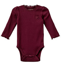 Sofie Schnoor Body l/æ - Rib - Dictesb - Burgundy