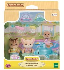 Sylvanian Families - Kindergartenfreunde - Planschbecken Trio - 