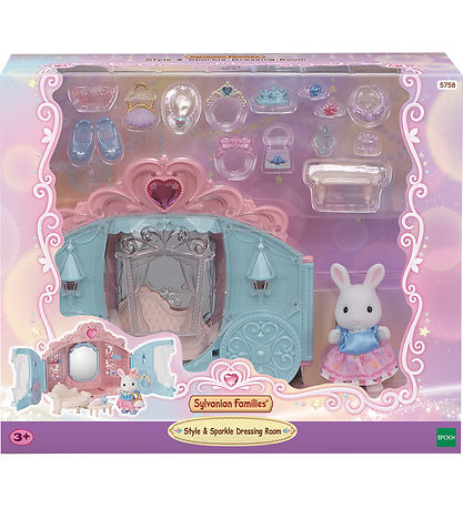 Sylvanian Families - Stíll & Sparkle Búningsherbergi - 5758