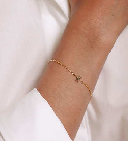 Design Letters Bracelet - K - 18K Gold Plated