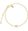 Design Letters Bracelet - M - 18K Gold Plated