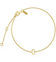 Design Letters Bracelet - O - 18K Gold Plated