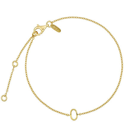Design Letters Bracelet - O - 18K Gold Plated
