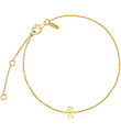Bracelet Design Letters - R - Plaqué Or 18 carats