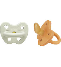 Hevea Pacifiers - 3-36 Mths. - 2-Pack - Natural Rubber - Frozen 