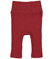 MarMar Trousers - Rib - Beer - Hibiscus Red