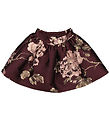 MarMar Skirt - Sunita - Deep Mulberry Jacquard