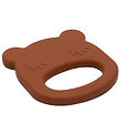 We Might Be Tiny Teether - Bear - Silicone - Chocolate Brown
