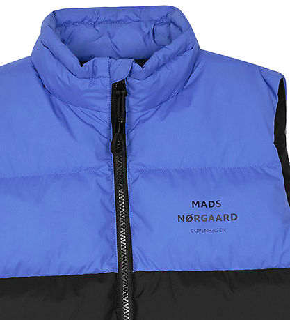 Mads Nørgaard Steppweste - Julo - Schwarz/Amparo Blue