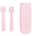 We Might Be Tiny Cutlery - Feedie - Silicone - Powder Pink
