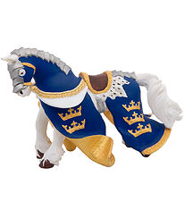 Papo Blaues Pferd von König Artus - H: 14 cm