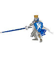 Papo Blauwe Drakenkoning - H: 18 cm