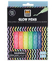 Tiger Tribe Fargesett - 6-pack - Glow Penner