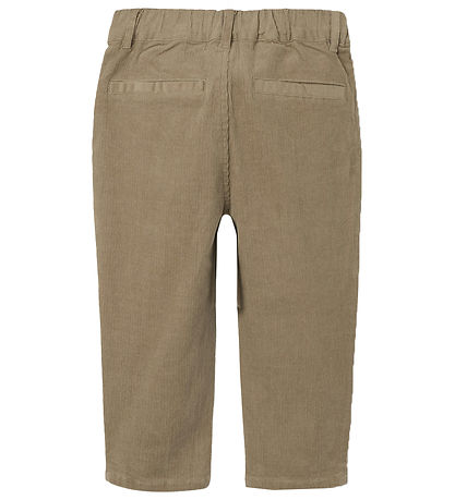 Name It Corduroy Trousers - NmmBen - Weathered Teak