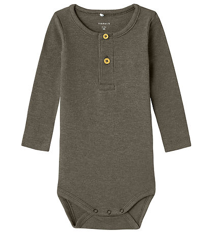 Name It Romper L/æ - Noos - NbmKab - Burgee Cord/Melange