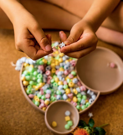 Dantoy Beads - 520 pcs - Pastel Recycling