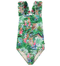 Molo Badeanzug - UV50+ - Nitika - Green Tropical