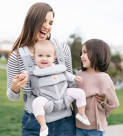 Ergobaby Voetenzak - Omni 360 - Cool Air Mesh - Grijs