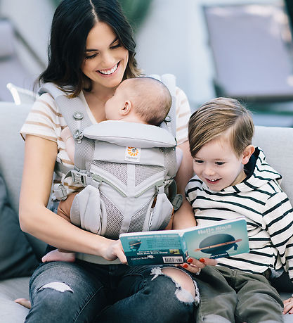 Ergobaby Voetenzak - Omni 360 - Cool Air Mesh - Grijs