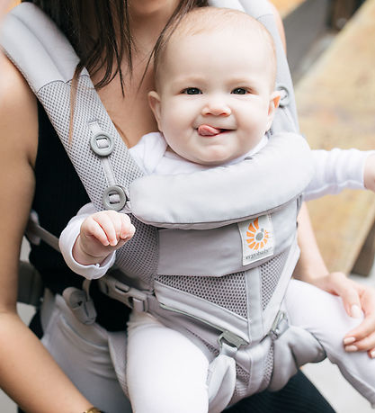 Ergobaby Voetenzak - Omni 360 - Cool Air Mesh - Grijs