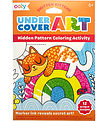 Ooly Coloring sheet - Undercover Art - 12 pcs - Smitten Kitten