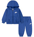 Nike Sweat Set - Cardigan/Sweatpants - Game Royal